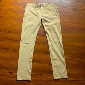 J. Crew Khaki Pants, Slim Flex, Men 32”/34”